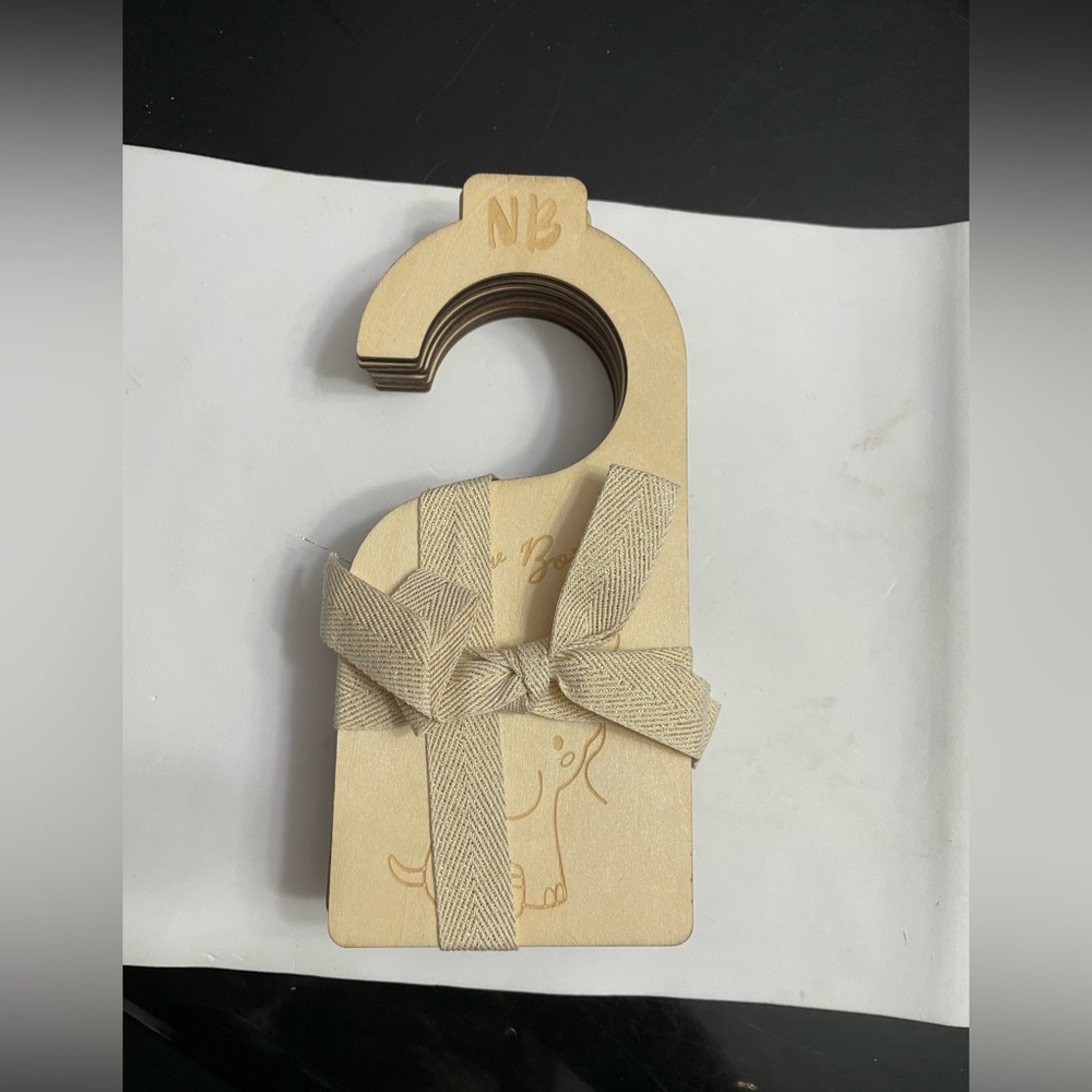 Wooden Baby Hanging Closet Dividers